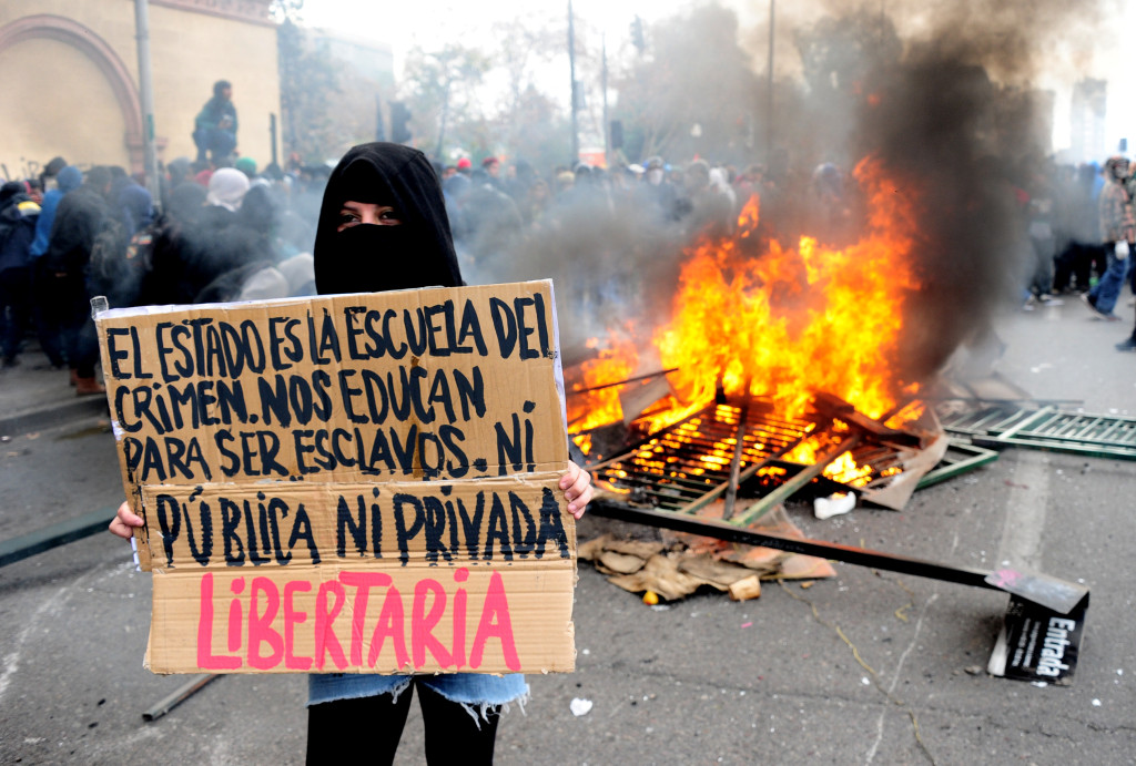CHILE-STUDENTS-PROTEST